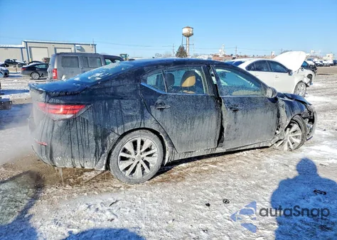2021 Nissan Sentra Sv z USA, uszkodzony, nr VIN 3N1AB8CV1MY244730